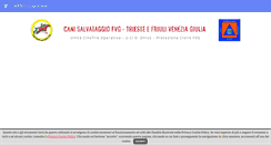 Desktop Screenshot of canisalvataggiofvg.org